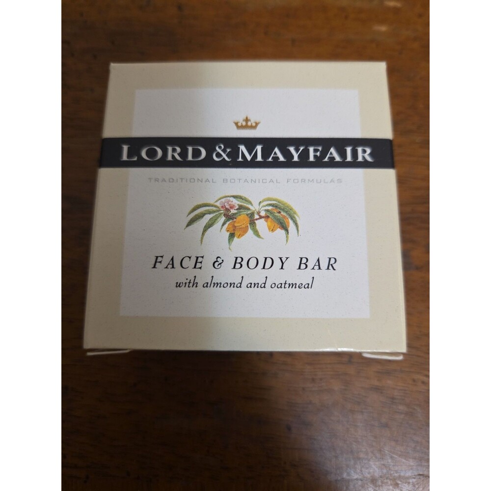 Lord & Mayfair Face & Body Bar Soap Almond Oatmeal Bath Size The Collection